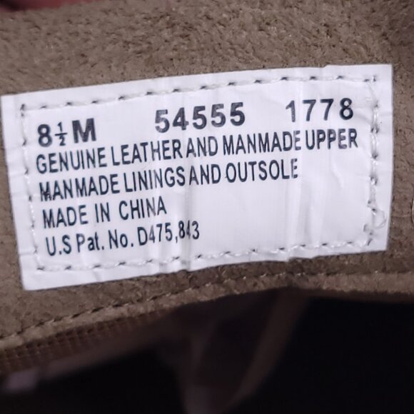 Timberland Men's 8.5 Brown Leather Comfort Shoes Loafers Oxfords Casual Used - Picture 11 of 15